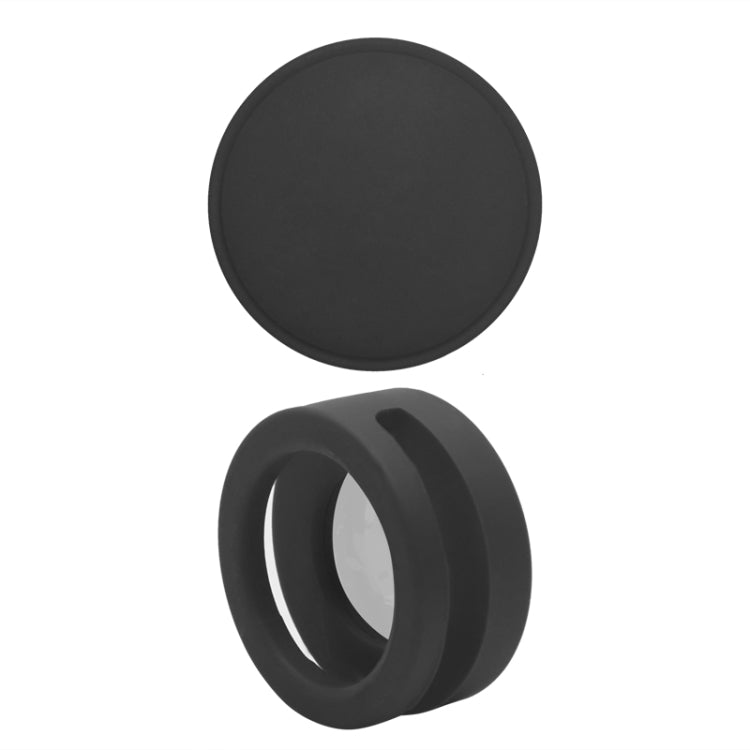 Custodia in silicone antiurto antigraffio per collare per animali domestici per AirTag, 35.9x35.9x19.2mm, 34.1x34.1x18.2mm, 34.1x34.1x17.2mm