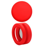 Custodia in silicone antiurto antigraffio per collare per animali domestici per AirTag, 35.9x35.9x19.2mm, 34.1x34.1x18.2mm, 34.1x34.1x17.2mm