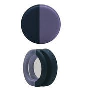 Custodia in silicone antiurto antigraffio per collare per animali domestici per AirTag, 34x34x17.3mm, 34x34x16.7mm