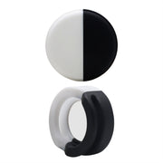 Custodia in silicone antiurto antigraffio per collare per animali domestici per AirTag, 34x34x17.3mm, 34x34x16.7mm