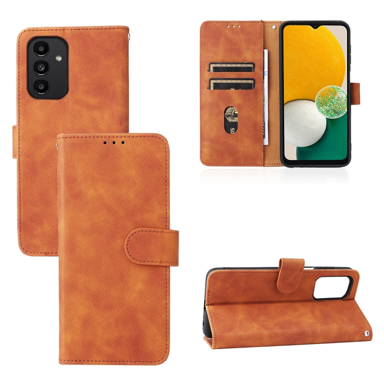 Cassa del telefono dell'unità di elaborazione del vitello di struttura del vitello della fibbia magnetica di sensibilità della pelle, For Samsung Galaxy A13 4G, For Sharp Aquos Wish SHG06, For Xiaomi 12 5G, For OnePlus 10 Pro 5G