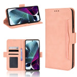 Custodia per telefono in pelle con motivo in pelle di vitello, For Motorola Moto Edge X30, For Motorola Moto G41 / G31, For Motorola Moto G71 5G, For Motorola Moto G200 5G / S30