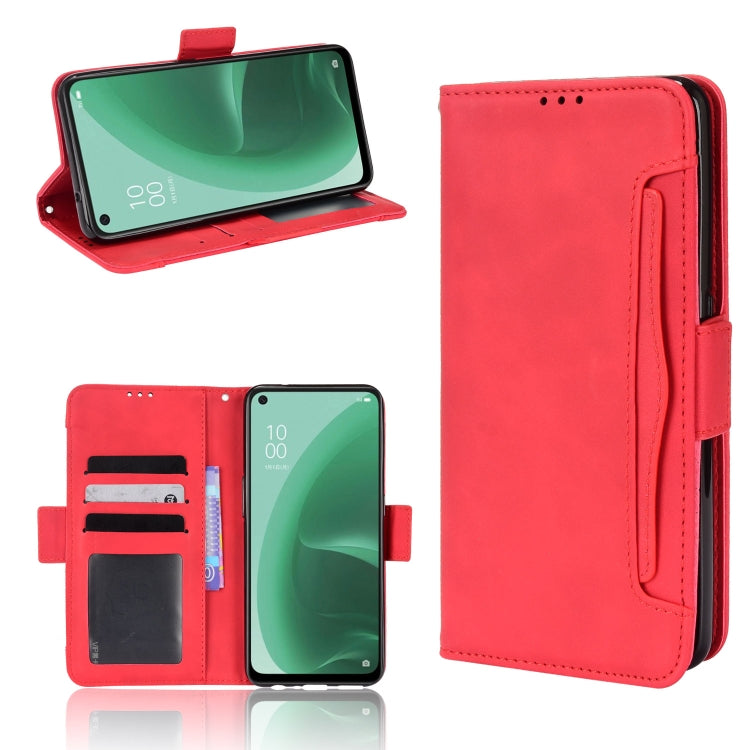 Custodia per telefono in pelle con motivo in pelle di vitello, For OPPO A55s 5G JP Version, For OPPO Reno7 5G, For OPPO Reno7 Pro 5G, For OPPO Realme Narzo 50A