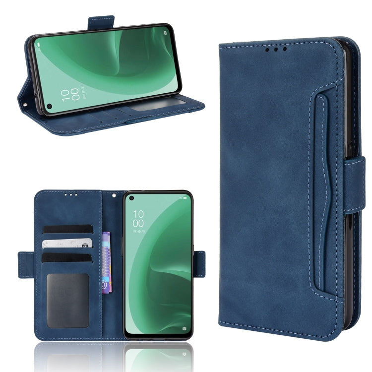 Custodia per telefono in pelle con motivo in pelle di vitello, For OPPO A55s 5G JP Version, For OPPO Reno7 5G, For OPPO Reno7 Pro 5G, For OPPO Realme Narzo 50A