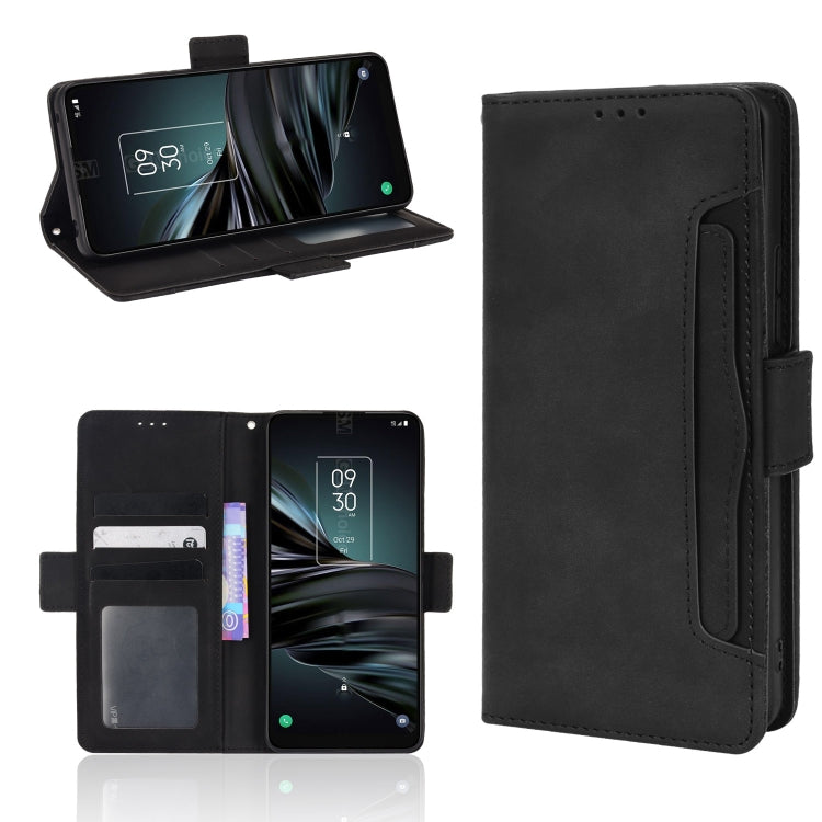 Custodia per telefono in pelle con motivo in pelle di vitello, For TCL 20 XE, For TCL 20Y / Alcatel 1S 2021, For TCL 205, For vivo Y3s 2021