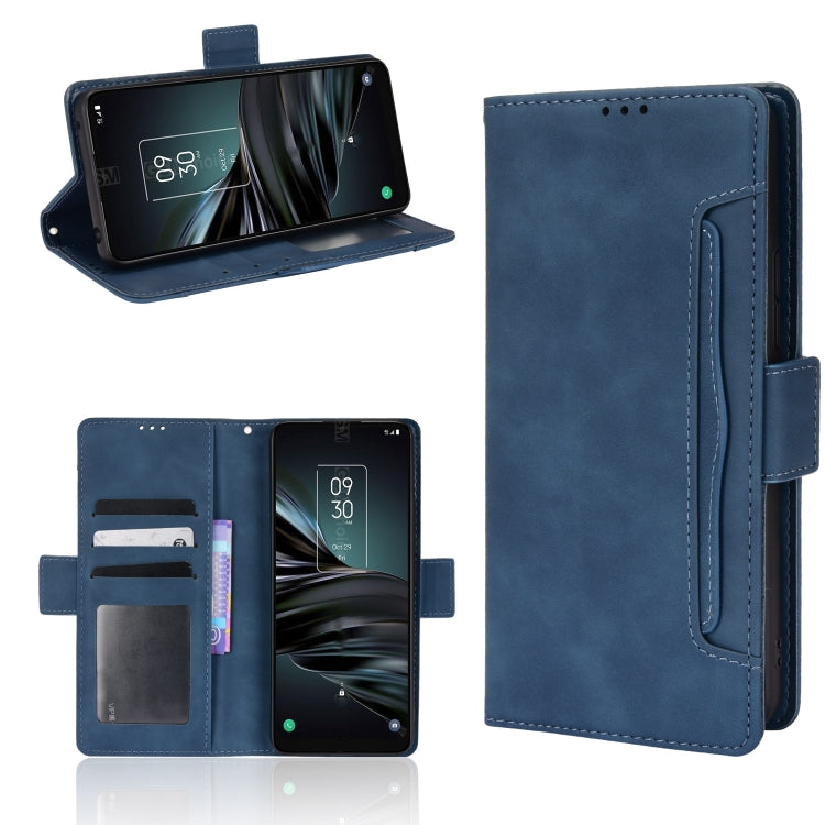 Custodia per telefono in pelle con motivo in pelle di vitello, For TCL 20 XE, For TCL 20Y / Alcatel 1S 2021, For TCL 205, For vivo Y3s 2021