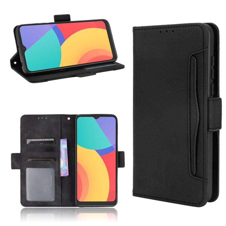 Custodia per telefono in pelle con motivo in pelle di vitello, For TCL 20 XE, For TCL 20Y / Alcatel 1S 2021, For TCL 205, For vivo Y3s 2021