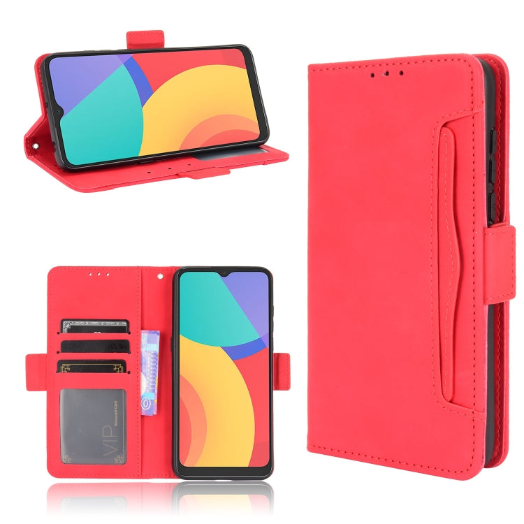 Custodia per telefono in pelle con motivo in pelle di vitello, For TCL 20 XE, For TCL 20Y / Alcatel 1S 2021, For TCL 205, For vivo Y3s 2021