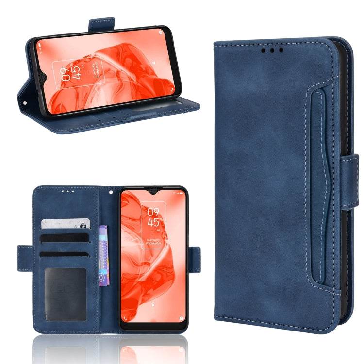 Custodia per telefono in pelle con motivo in pelle di vitello, For TCL 20 XE, For TCL 20Y / Alcatel 1S 2021, For TCL 205, For vivo Y3s 2021