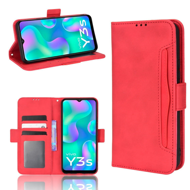 Custodia per telefono in pelle con motivo in pelle di vitello, For TCL 20 XE, For TCL 20Y / Alcatel 1S 2021, For TCL 205, For vivo Y3s 2021