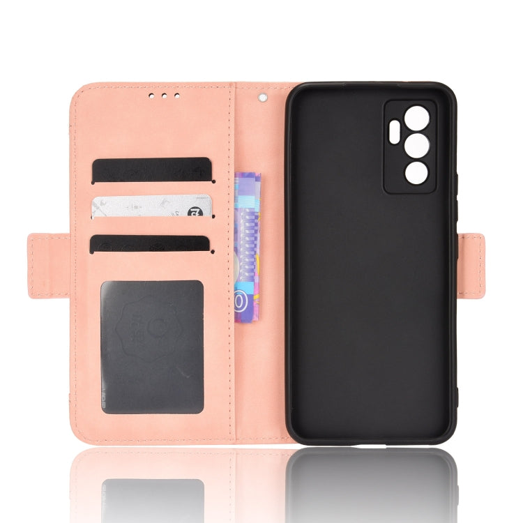 Custodia per telefono in pelle con motivo in pelle di vitello, For vivo S10e / V23e 4G / 5G, For vivo Y15s 2021 / Y15a, For Infinix Hot 11, For Infinix Note 11 Pro