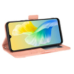 Custodia per telefono in pelle con motivo in pelle di vitello, For vivo S10e / V23e 4G / 5G, For vivo Y15s 2021 / Y15a, For Infinix Hot 11, For Infinix Note 11 Pro
