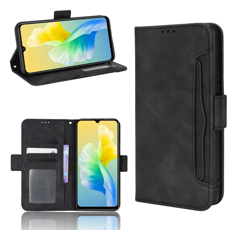 Custodia per telefono in pelle con motivo in pelle di vitello, For vivo S10e / V23e 4G / 5G, For vivo Y15s 2021 / Y15a, For Infinix Hot 11, For Infinix Note 11 Pro
