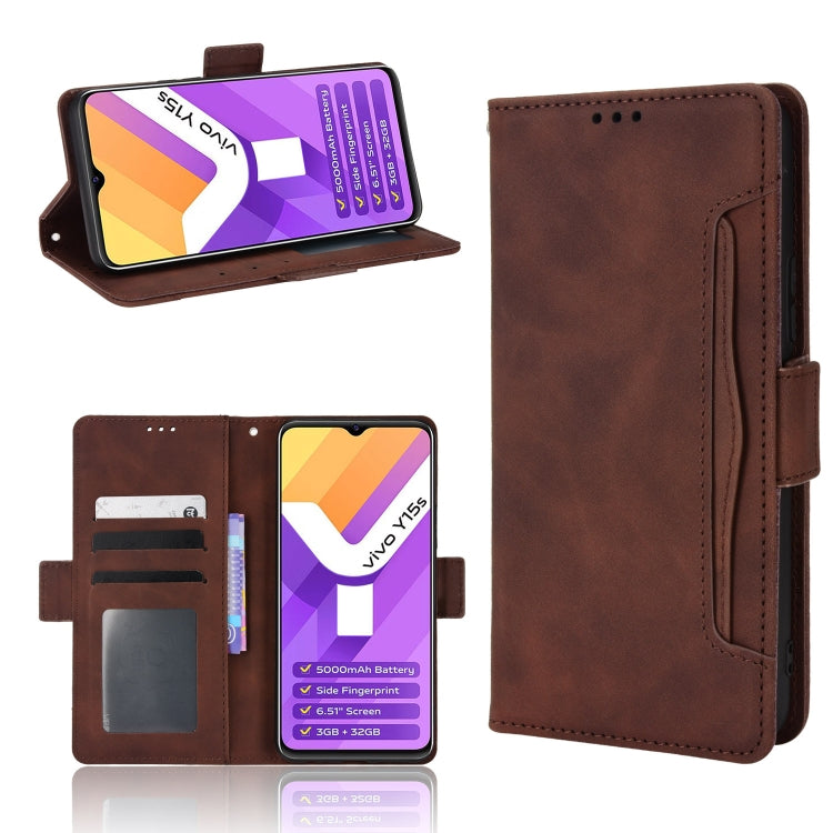 Custodia per telefono in pelle con motivo in pelle di vitello, For vivo S10e / V23e 4G / 5G, For vivo Y15s 2021 / Y15a, For Infinix Hot 11, For Infinix Note 11 Pro