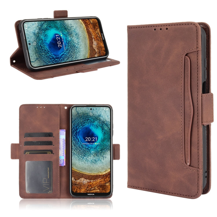 Custodia per telefono in pelle con motivo in pelle di vitello, For Doogee S96 Pro, For Nokia X100 / X10 / X20, For Oukitel K9 Pro, For Ulefone Armor 8