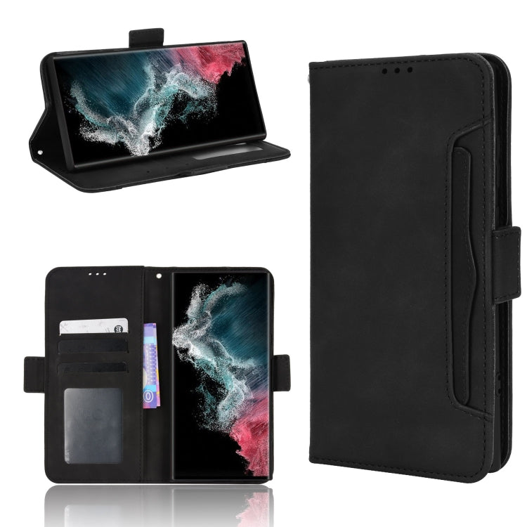 Custodia per telefono in pelle con motivo in pelle di vitello, For Samsung Galaxy S22 Ultra 5G, For Sharp Aquos Wish, For OnePlus 10 Pro 5G, For Umidigi A11s