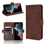 Custodia per telefono in pelle con motivo in pelle di vitello, For Samsung Galaxy S22 Ultra 5G, For Sharp Aquos Wish, For OnePlus 10 Pro 5G, For Umidigi A11s