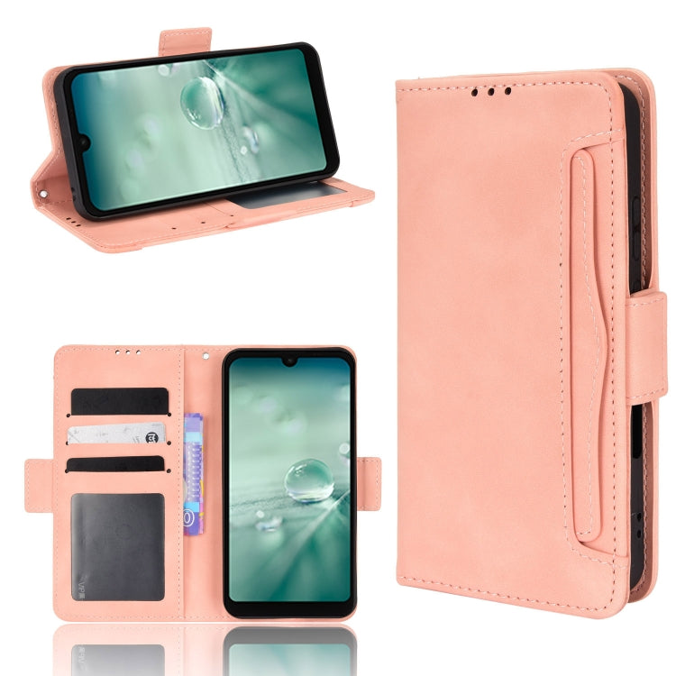 Custodia per telefono in pelle con motivo in pelle di vitello, For Samsung Galaxy S22 Ultra 5G, For Sharp Aquos Wish, For OnePlus 10 Pro 5G, For Umidigi A11s