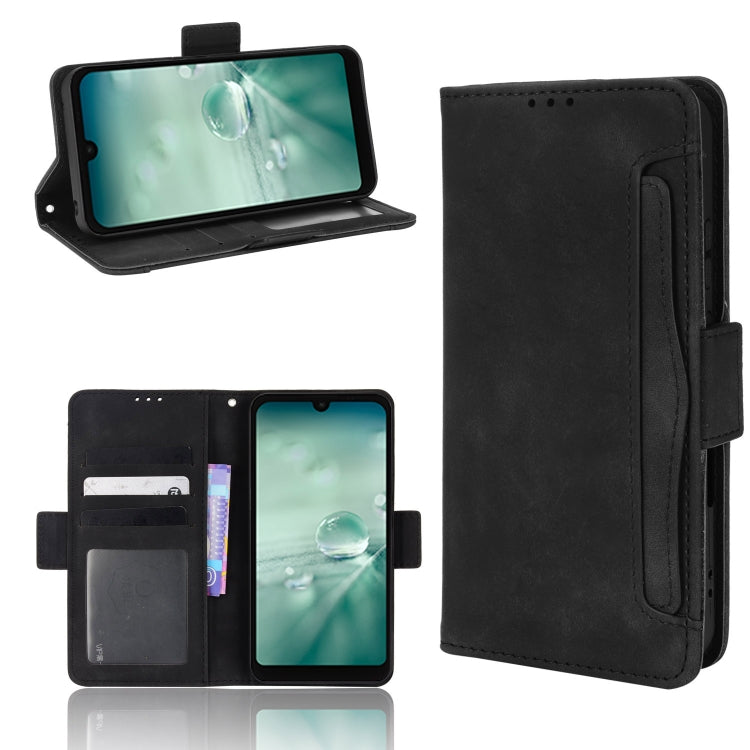 Custodia per telefono in pelle con motivo in pelle di vitello, For Samsung Galaxy S22 Ultra 5G, For Sharp Aquos Wish, For OnePlus 10 Pro 5G, For Umidigi A11s