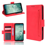 Custodia per telefono in pelle con motivo in pelle di vitello, For Samsung Galaxy S22 Ultra 5G, For Sharp Aquos Wish, For OnePlus 10 Pro 5G, For Umidigi A11s