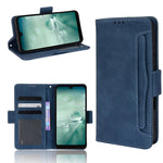 Custodia per telefono in pelle con motivo in pelle di vitello, For Samsung Galaxy S22 Ultra 5G, For Sharp Aquos Wish, For OnePlus 10 Pro 5G, For Umidigi A11s