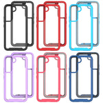 Custodia per PC + TPU tinta unita cielo stellato, For Samsung Galaxy S22 5G, For Samsung Galaxy S22+ 5G