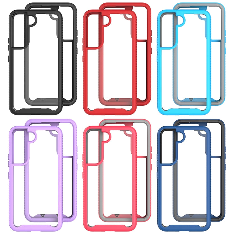 Custodia per PC + TPU tinta unita cielo stellato, For Samsung Galaxy S22 5G, For Samsung Galaxy S22+ 5G