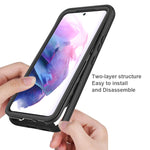 Custodia per PC + TPU tinta unita cielo stellato, For Samsung Galaxy S22 5G, For Samsung Galaxy S22+ 5G
