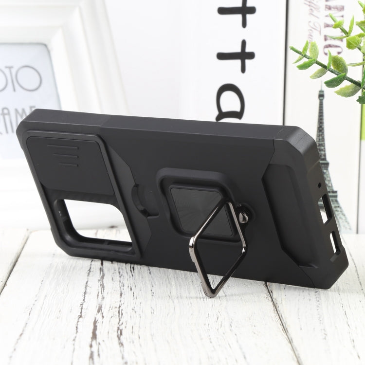 Cover per fotocamera scorrevole Design Custodia per telefono antiurto per PC + TPU, For Samsung Galaxy A03, For Samsung Galaxy A33 5G, For Samsung Galaxy A53 5G