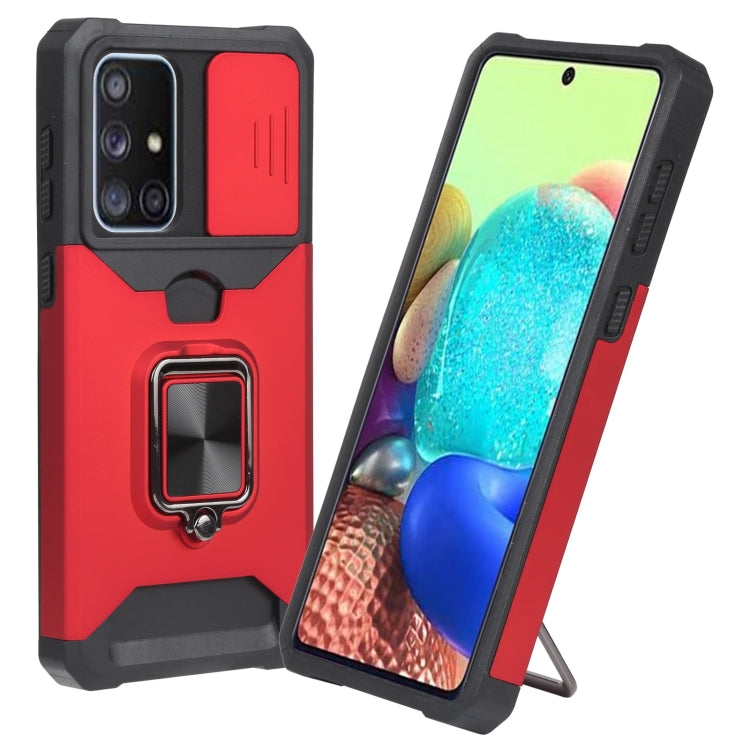 Cover per fotocamera scorrevole Design Custodia per telefono antiurto per PC + TPU, For Samsung Galaxy A03, For Samsung Galaxy A33 5G, For Samsung Galaxy A53 5G