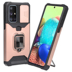 Cover per fotocamera scorrevole Design Custodia per telefono antiurto per PC + TPU, For Samsung Galaxy A03, For Samsung Galaxy A33 5G, For Samsung Galaxy A53 5G
