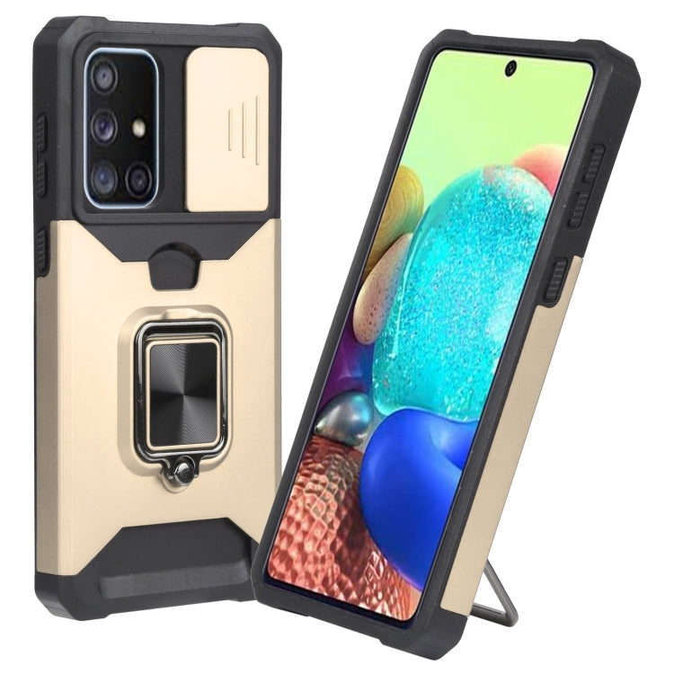 Cover per fotocamera scorrevole Design Custodia per telefono antiurto per PC + TPU, For Samsung Galaxy A03, For Samsung Galaxy A33 5G, For Samsung Galaxy A53 5G