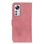 KHAZNEH Custodia per telefono in pelle con trama in pelle bovina, For Xiaomi 12 Pro, For Xiaomi 12 / 12X / 12S
