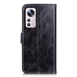 Cassa del telefono in pelle con texture retrò Crazy Horse, For Xiaomi 12 Pro, For Xiaomi 12 / 12X