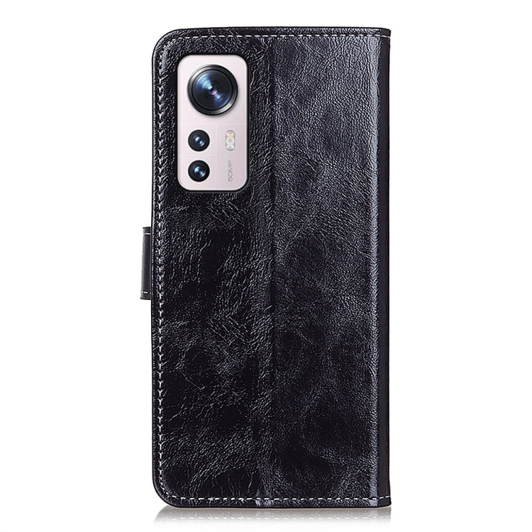 Cassa del telefono in pelle con texture retrò Crazy Horse, For Xiaomi 12 Pro, For Xiaomi 12 / 12X