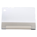 Custodia per tablet 3 pieghe in pelle Silk Texture, For Samsung Galaxy Tab A8 10.5 2021 X200 / X205