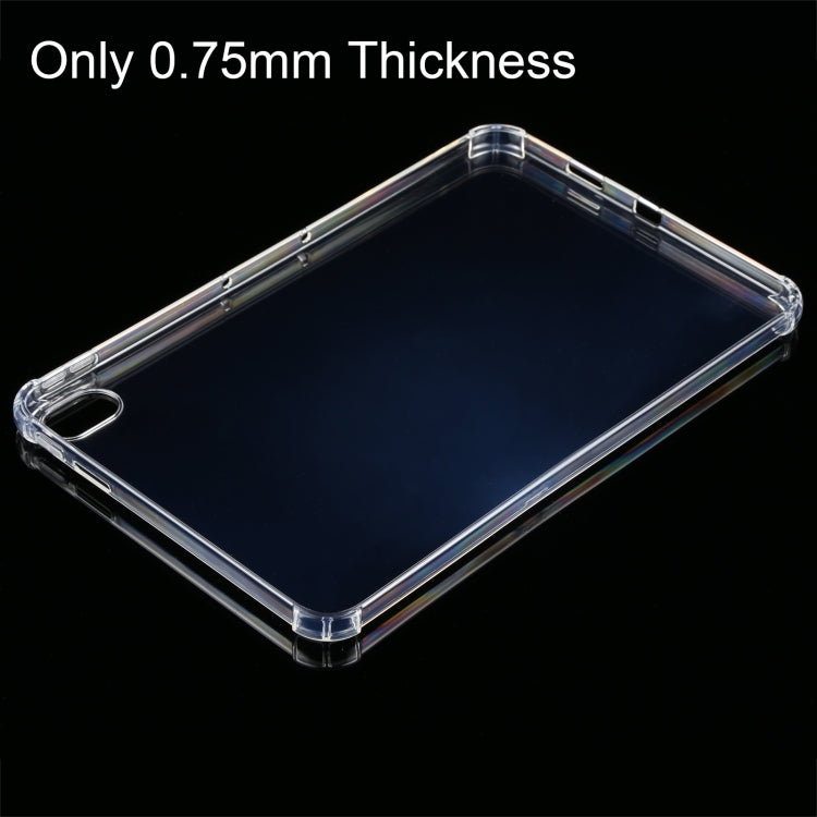 Custodia per tablet in TPU trasparente antiurto a quattro angoli da 0,75 mm, For Samsung Galaxy Tab S8 Ultra X906N/SM-T870/T875, For Nokia T20