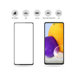 mocolo 0,33 mm 9H 2,5D Full Glue Silk Print Pellicola in vetro temperato, For Samsung Galaxy A53 5G, For Samsung Galaxy A73 5G, For Samsung Galaxy A33 5G