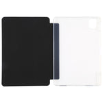 Custodia per tablet in pelle con cover posteriore trasparente, For Xiaomi Mi Pad 5