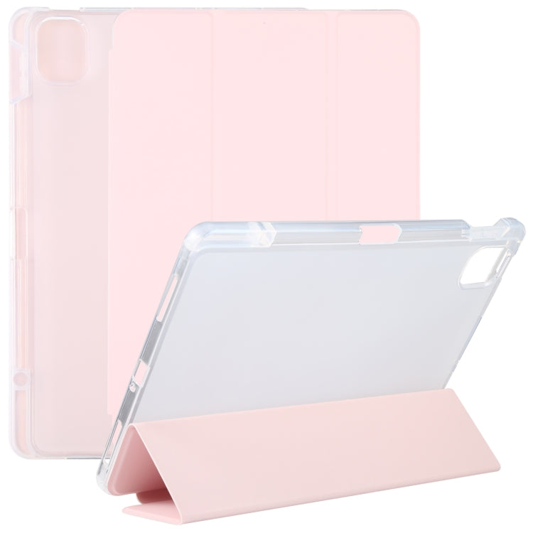 Custodia per tablet in pelle con cover posteriore trasparente, For Xiaomi Mi Pad 5