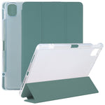 Custodia per tablet in pelle con cover posteriore trasparente, For Xiaomi Mi Pad 5