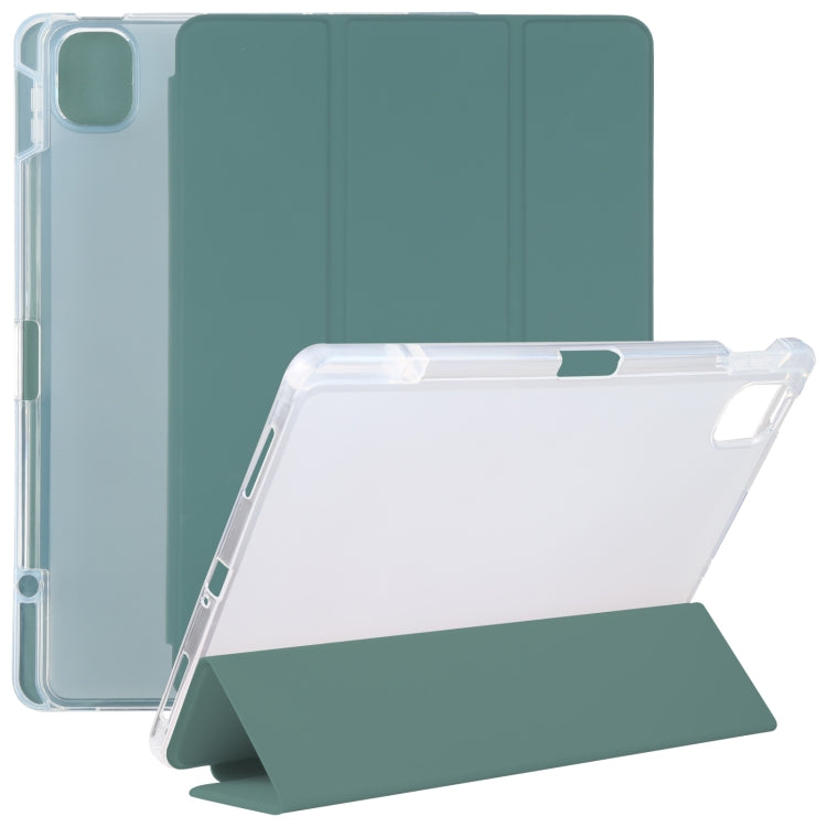 Custodia per tablet in pelle con cover posteriore trasparente, For Xiaomi Mi Pad 5