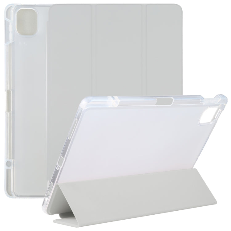 Custodia per tablet in pelle con cover posteriore trasparente, For Xiaomi Mi Pad 5