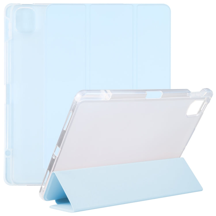 Custodia per tablet in pelle con cover posteriore trasparente, For Xiaomi Mi Pad 5