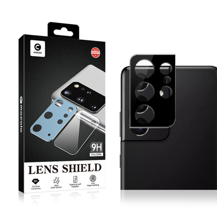 mocolo 2.5D 9H Obiettivo fotocamera posteriore Pellicola in vetro temperato, For Samsung Galaxy S22 Ultra 5G, For Samsung Galaxy S22+ 5G, For Samsung Galaxy S22 5G