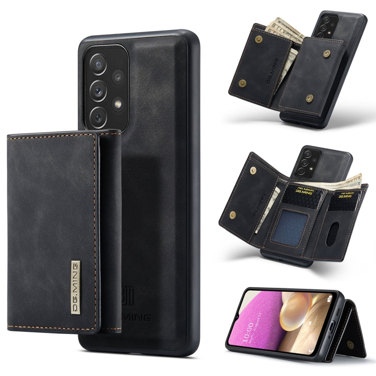 DG.MING M1 Series 3-Fold Multi Card Portafoglio + custodia magnetica per telefono, For Samsung Galaxy A13 4G, For Samsung Galaxy A13 5G, For Samsung Galaxy A33 5G, For Samsung Galaxy A53 5G, For Samsung Galaxy A73 5G