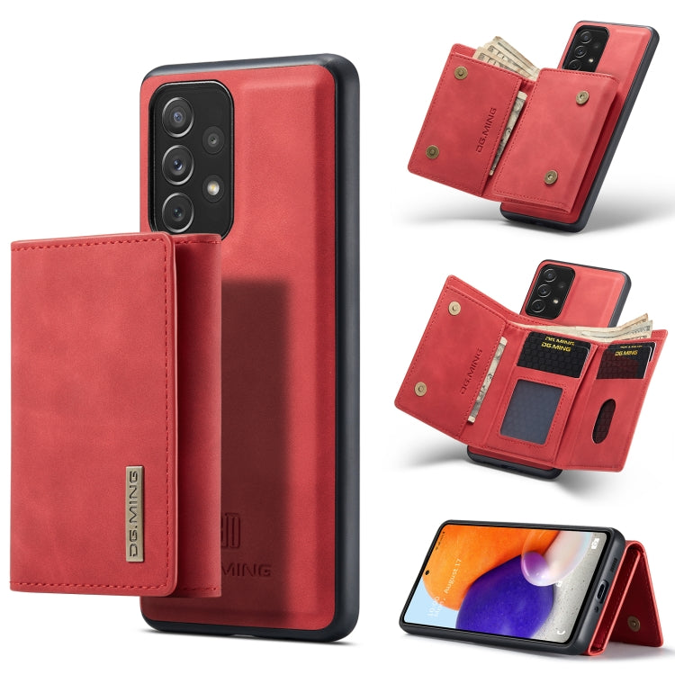 DG.MING M1 Series 3-Fold Multi Card Portafoglio + custodia magnetica per telefono, For Samsung Galaxy A13 4G, For Samsung Galaxy A13 5G, For Samsung Galaxy A33 5G, For Samsung Galaxy A53 5G, For Samsung Galaxy A73 5G
