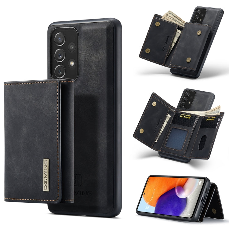 DG.MING M1 Series 3-Fold Multi Card Portafoglio + custodia magnetica per telefono, For Samsung Galaxy A13 4G, For Samsung Galaxy A13 5G, For Samsung Galaxy A33 5G, For Samsung Galaxy A53 5G, For Samsung Galaxy A73 5G