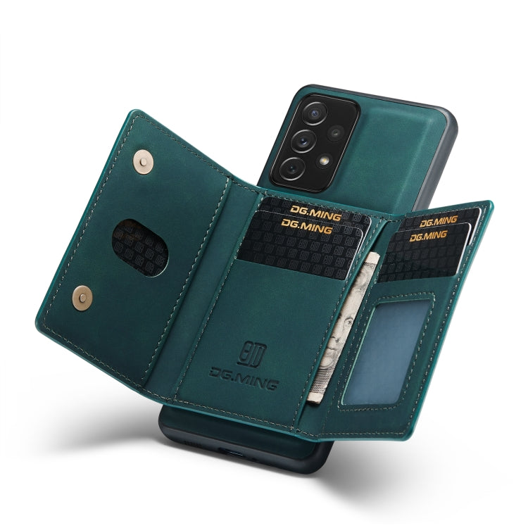 DG.MING M2 Series 3-Fold Multi Card Bag + custodia magnetica per telefono, For Samsung Galaxy A13 4G, For Samsung Galaxy A13 5G, For Samsung Galaxy A33 5G, For Samsung Galaxy A53 5G, For Samsung Galaxy A73 5G