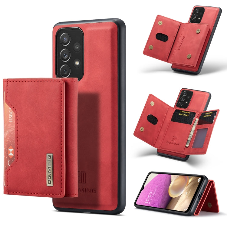 DG.MING M2 Series 3-Fold Multi Card Bag + custodia magnetica per telefono, For Samsung Galaxy A13 4G, For Samsung Galaxy A13 5G, For Samsung Galaxy A33 5G, For Samsung Galaxy A53 5G, For Samsung Galaxy A73 5G